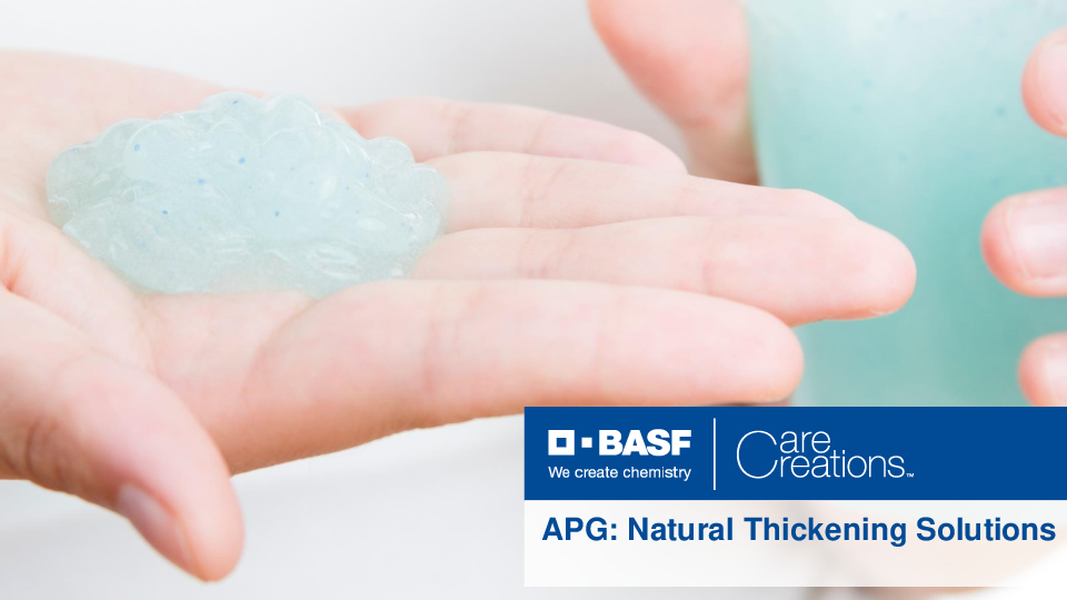 Apg Thickening Solutions