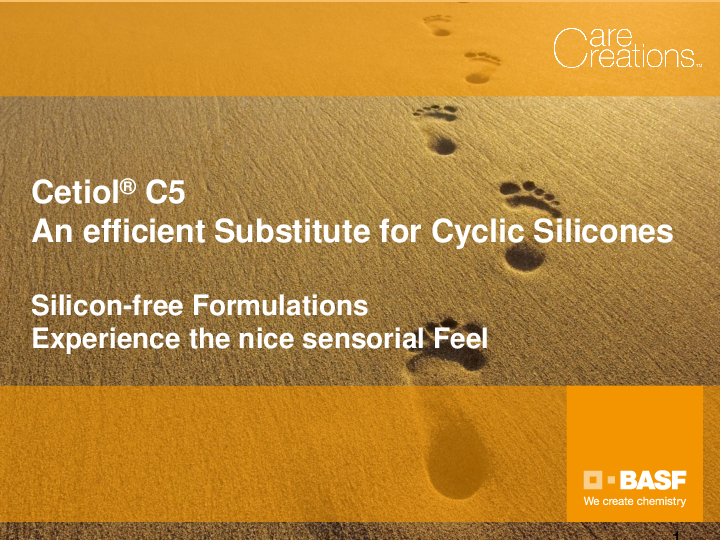 Cetiol C5 Pres Feb 2012 Wcc