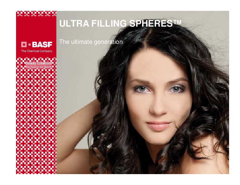 Ultra Filling Spheres Presentation Mas