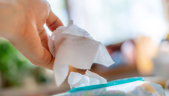Wet Wipe Getty Images 1168730611