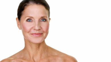 Middle Age Woman Smiling
